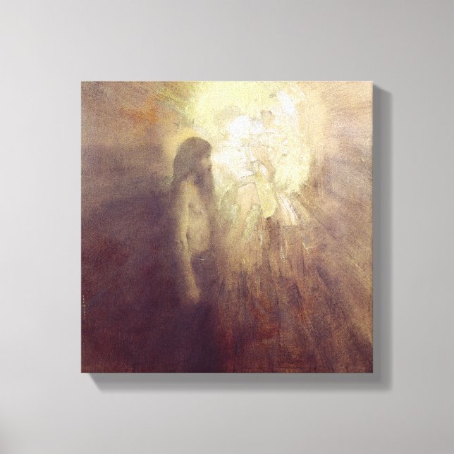 Die Versuchung des Hl. Anthony, 1883 Leinwanddruck (Vorderseite)