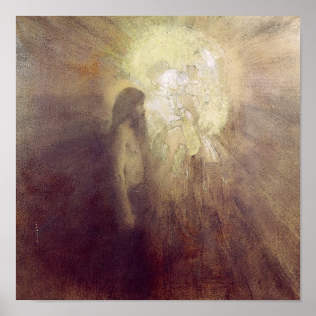 Die Versuchung des Hl. Anthony, 1883 Poster (Vorne)