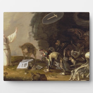 Die Versuchung des Hl. Anthony (Tafel) Fotoplatte