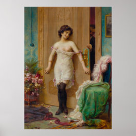 Die Versuchung von Hans Zatzka - Poster
