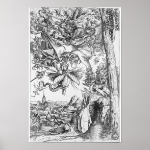 Die Versuchung von St. Anthony, 1506 Poster