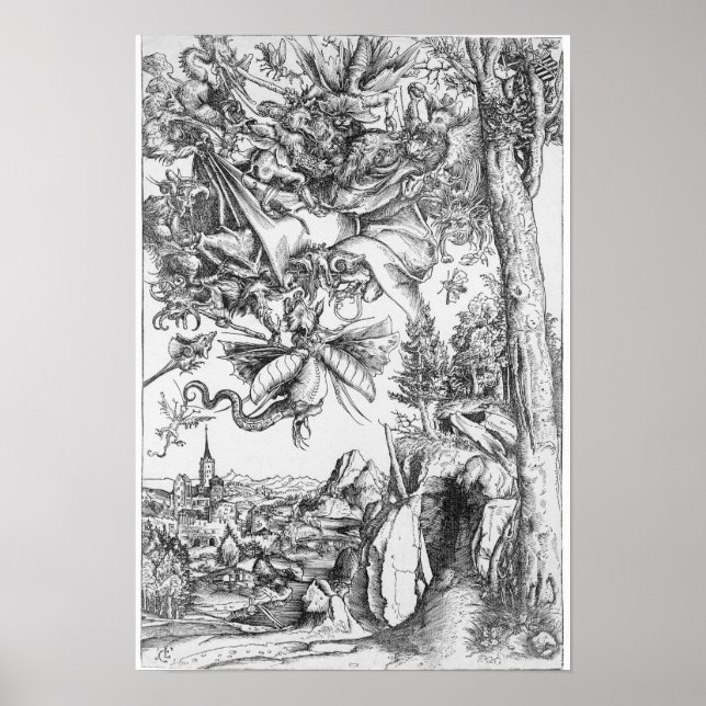 Die Versuchung von St. Anthony, 1506 Poster (Vorne)