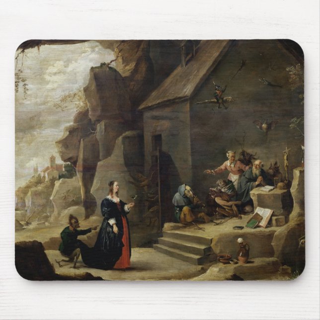 Die Versuchung von St Anthony 2 Mousepad (Vorne)
