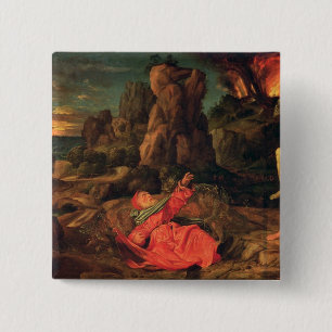 Die Versuchung von St Anthony, c.1530 Button
