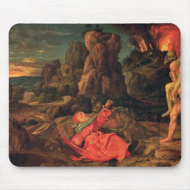Die Versuchung von St Anthony, c.1530 Mousepad (Vorne)