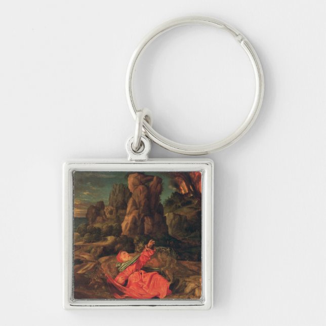 Die Versuchung von St Anthony, c.1530 Schlüsselanhänger (Vorne)