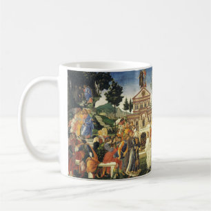 Die Versuchungen Christi von Sandro Botticelli Kaffeetasse