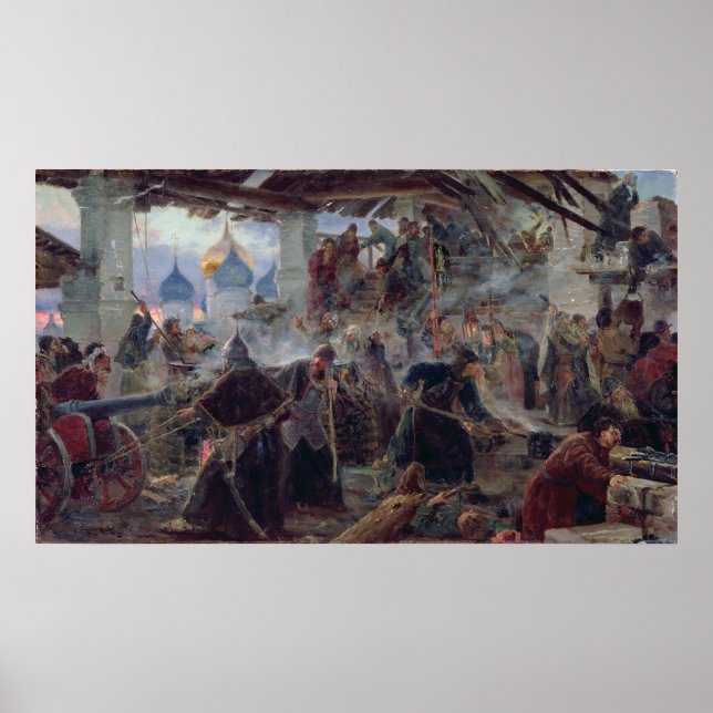 Die Verteidigung des Dreifaltigkeitssergius Poster (Vorne)