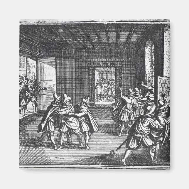 Die Verteidigung Prag im Jahr 1618 Magnet (Vorne)