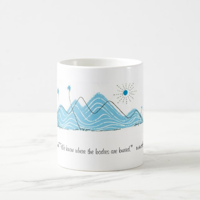 Die vertrauliche Insel hat die Geschichte Tasse (Mittel)