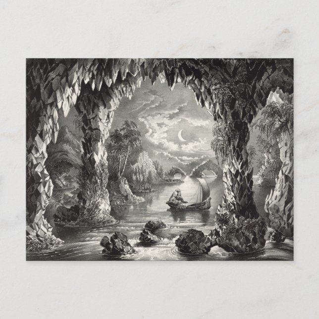Die verzauberte Höhle Postkarte (Vorderseite)