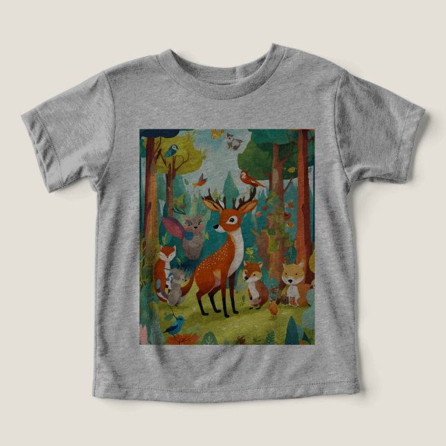 Die verzauberte Waldparade (Design Vorderseite)
