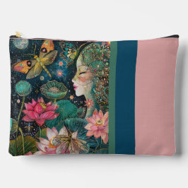 Die verzauberten Lotus-Blüten - großes Zubehör Zubehörtasche