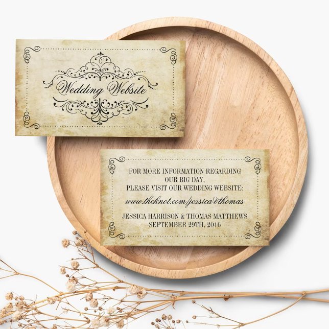 Die Verzierte, Geblüht Hochzeitskollektion des Jah Begleitkarte (Von Creator hochgeladen)