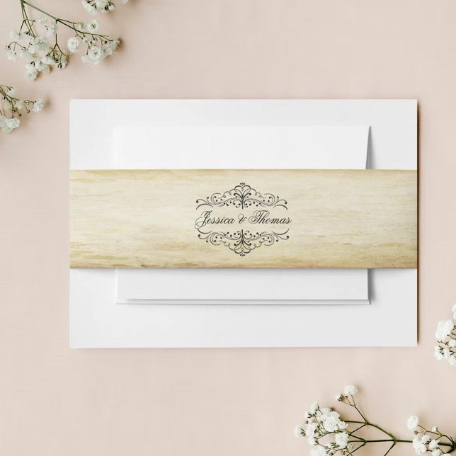 Die Verzierte, Geblüht Hochzeitskollektion des Jah Einladungsbanderole (Von Creator hochgeladen)