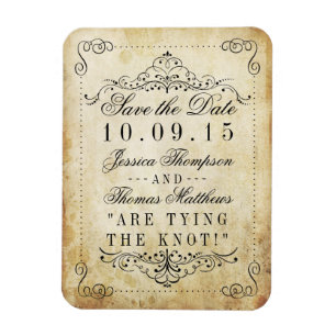 Die Verzierte, Geblüht Hochzeitskollektion des Jah Magnet