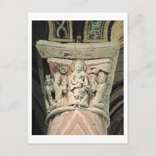 Die Verzierung der Magi, Hauptstadt der Säulen (St Postkarte