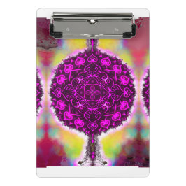 Die Vibration des Lichts Mini Klemmbrett