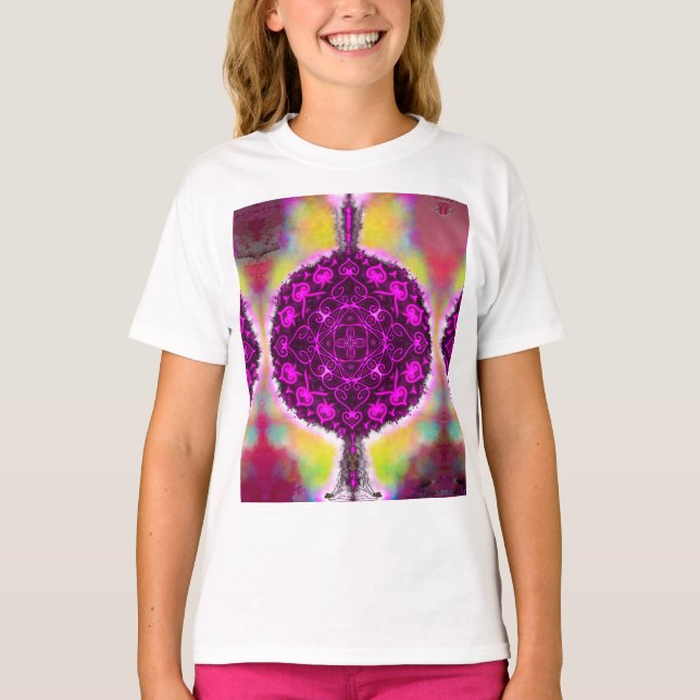 Die Vibration des Lichts T-Shirt (Vorderseite)