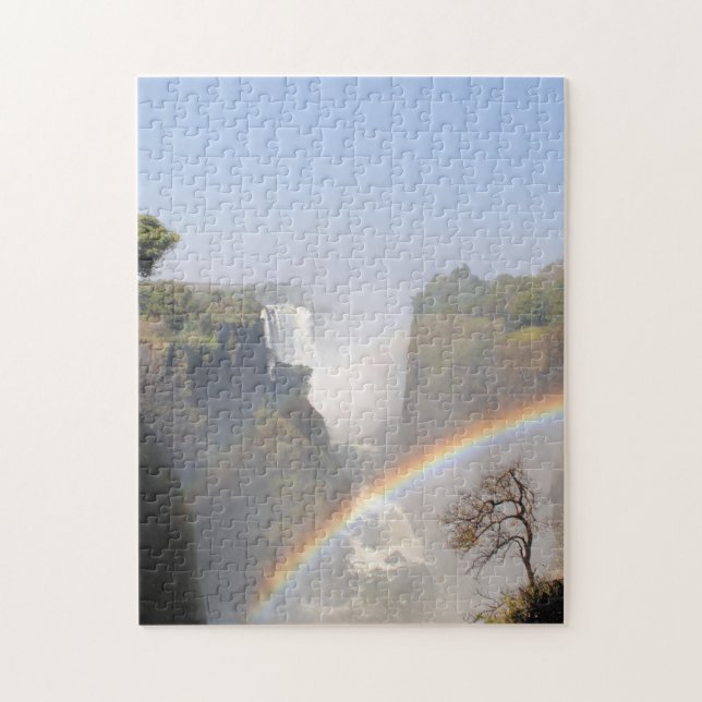 Die Victoriafälle-Regenbogen Puzzle (Vertikal)