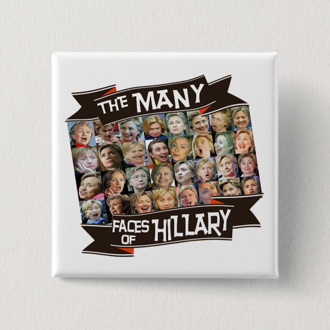 Die vielen Gesichter von Hillary Button (Vorderseite)