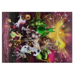 Die vielen wunderbaren Geschöpfe von P sind für Ph Schneidebrett