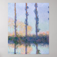 Die vier Bäume (1891) von Claude Monet