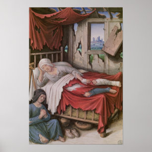 Die vier Bedingungen der Gesellschaft: Armut Poster