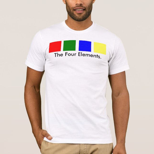 Die vier Elemente T-Shirt (Vorderseite)
