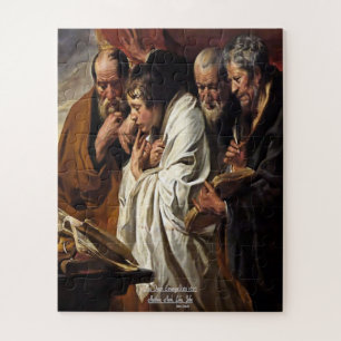 Die vier Evangelisten Matthew Mark Luke John Puzzle