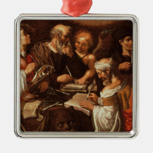 Die vier Evangelisten Ornament Aus Metall