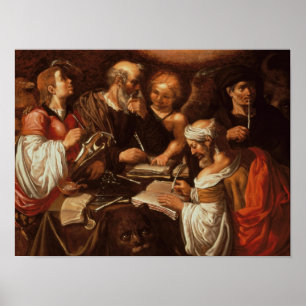 Die vier Evangelisten Poster