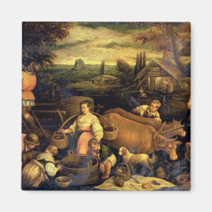 Die vier Jahreszeiten: Herbst Magnet