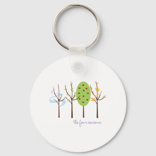 Die vier Jahreszeiten Schlüsselanhänger