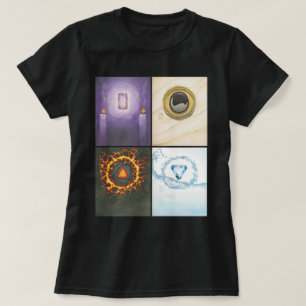 Die Vier-Kern-Gemische T-Shirt