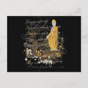 Die vier noblen Wahrheiten Postkarte