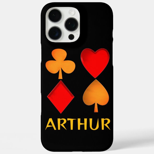 Die vier personalisierten Anzüge Case-Mate iPhone Hülle (Rückseite)