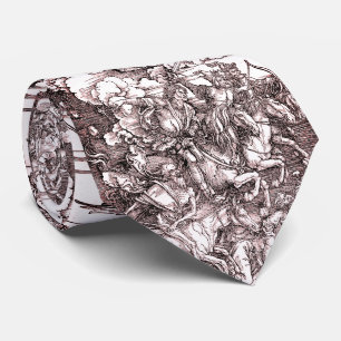 Die vier Pferde der Apokalypse (Dürer, 1498) Krawatte