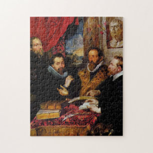 Die vier Philosophen von Peter Paul Rubens Puzzle