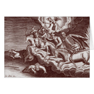 Die vier Reiter der Apokalypse - Karte