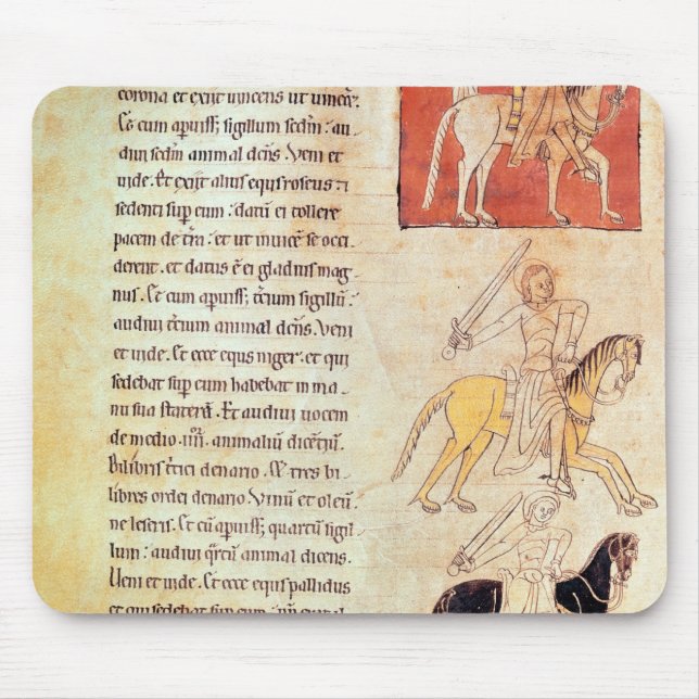 Die vier Reiter der Apokalypse Mousepad (Vorne)