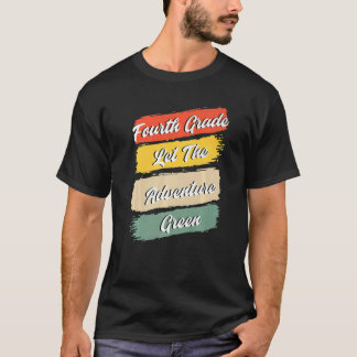 Die vierte Stufe Ließ das Abenteuer zurück nach Sc T-Shirt