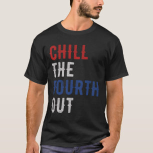 Die vierte Unabhängigkeitsflagge der USA auf Platz T-Shirt