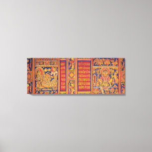 Die vierzehn Träume der Königin Trisala Leinwanddruck