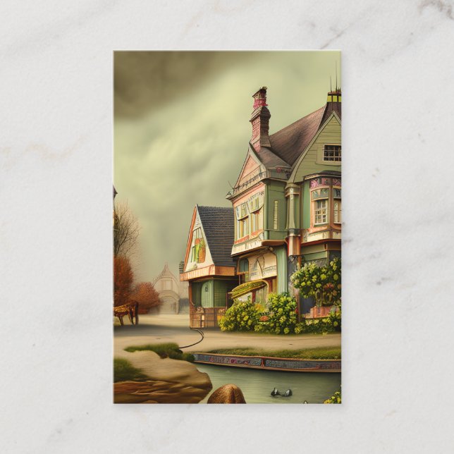 Die Viktorianische Ära von 1837 bis 1901 Visitenkarte (Vorderseite)