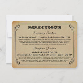 Die Viktorianische Steampunk-Hochzeitssammlung Einladung