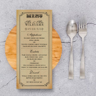 Die Viktorianische Steampunk Wedding Collection - Werbekarte