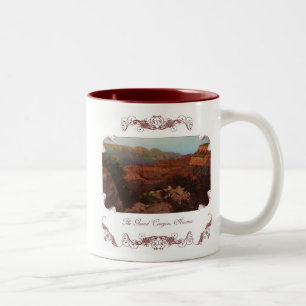 Die viktorianische Tasse Grand Canyon