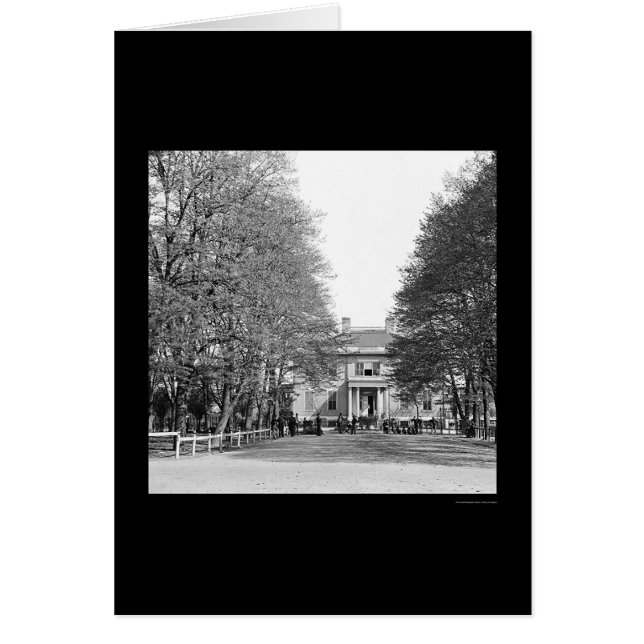 Die Villa des Gouverneurs in Richmond, VA 1865 (Vorne)