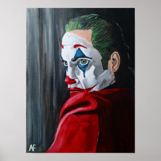 Die Villain-Malerei von Alfred Fox Poster (Vorne)